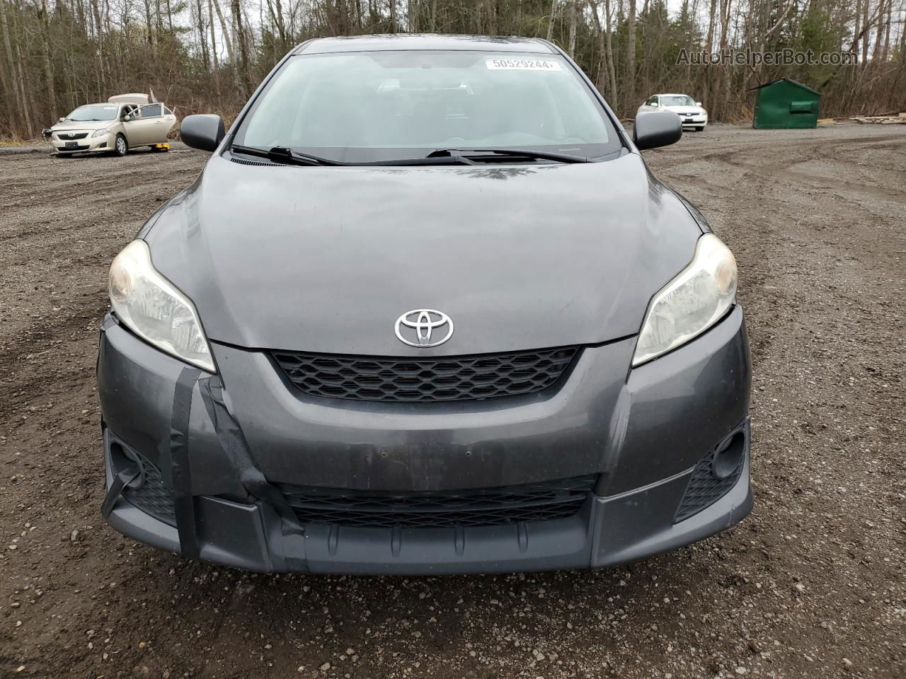 2010 Toyota Corolla Matrix S Gray vin: 2T1KE4EE1AC041718