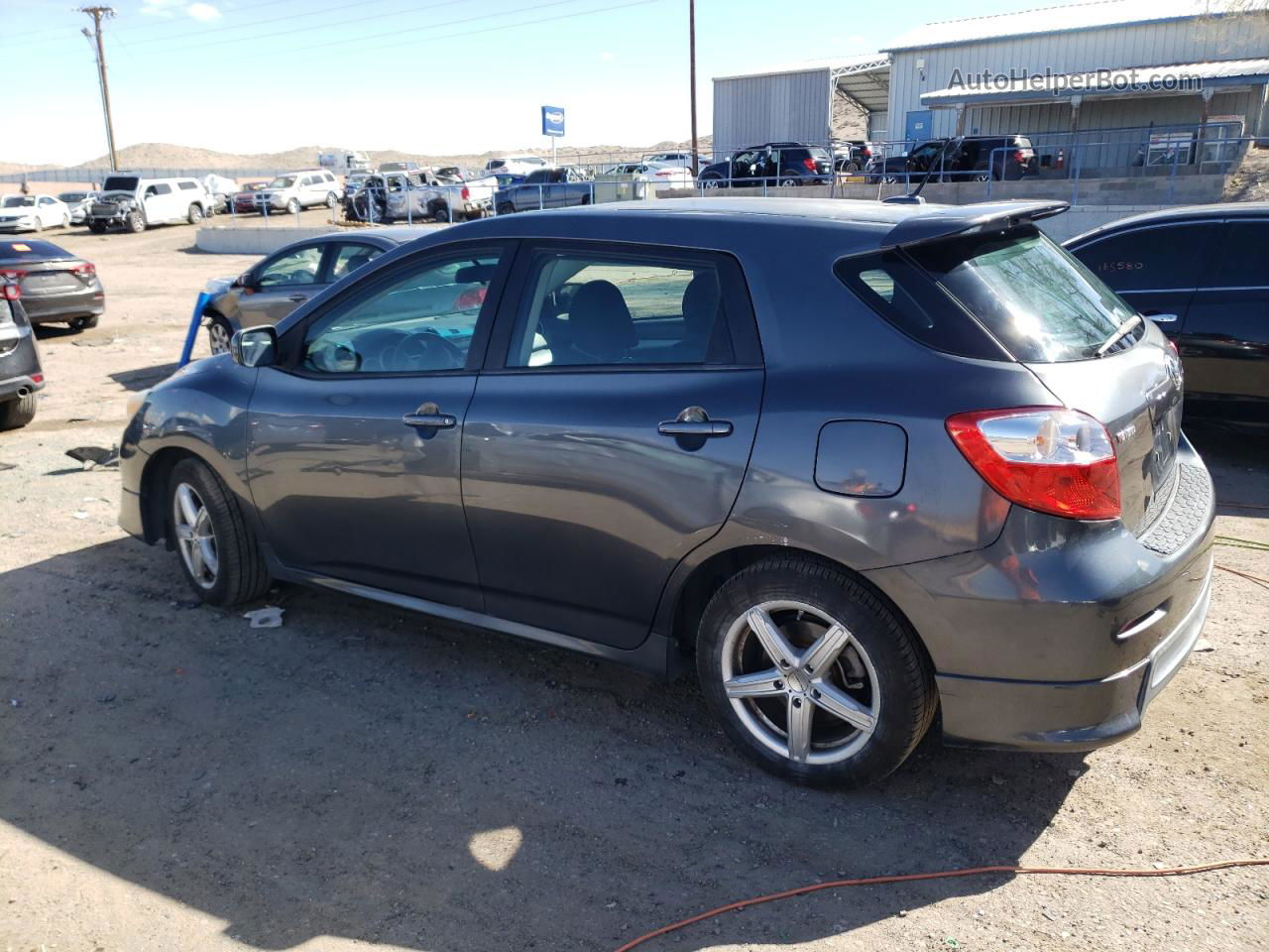 2010 Toyota Corolla Matrix S Charcoal vin: 2T1KE4EE3AC040795