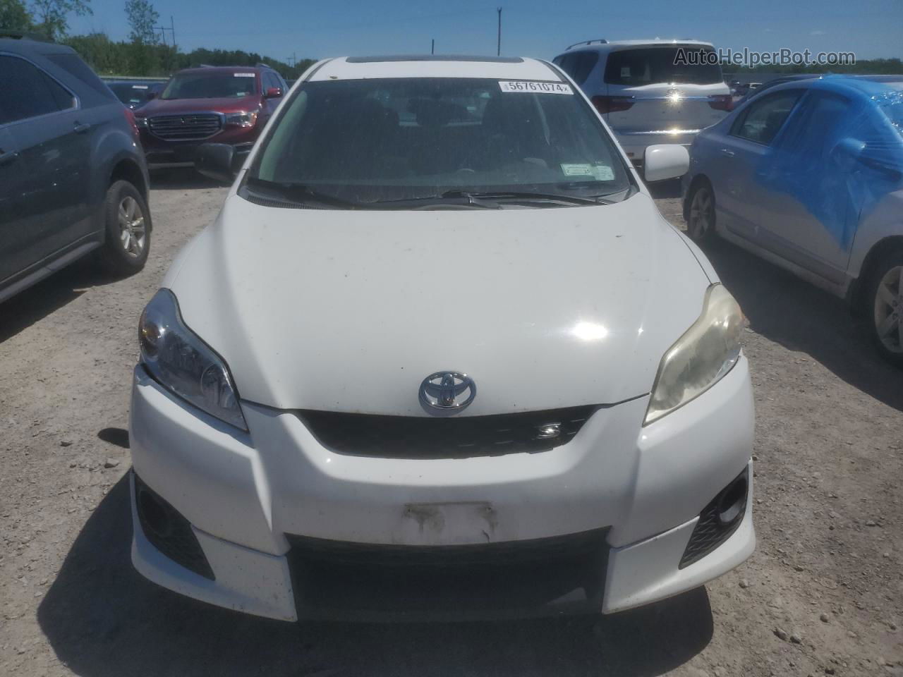 2010 Toyota Corolla Matrix S White vin: 2T1KE4EEXAC039983