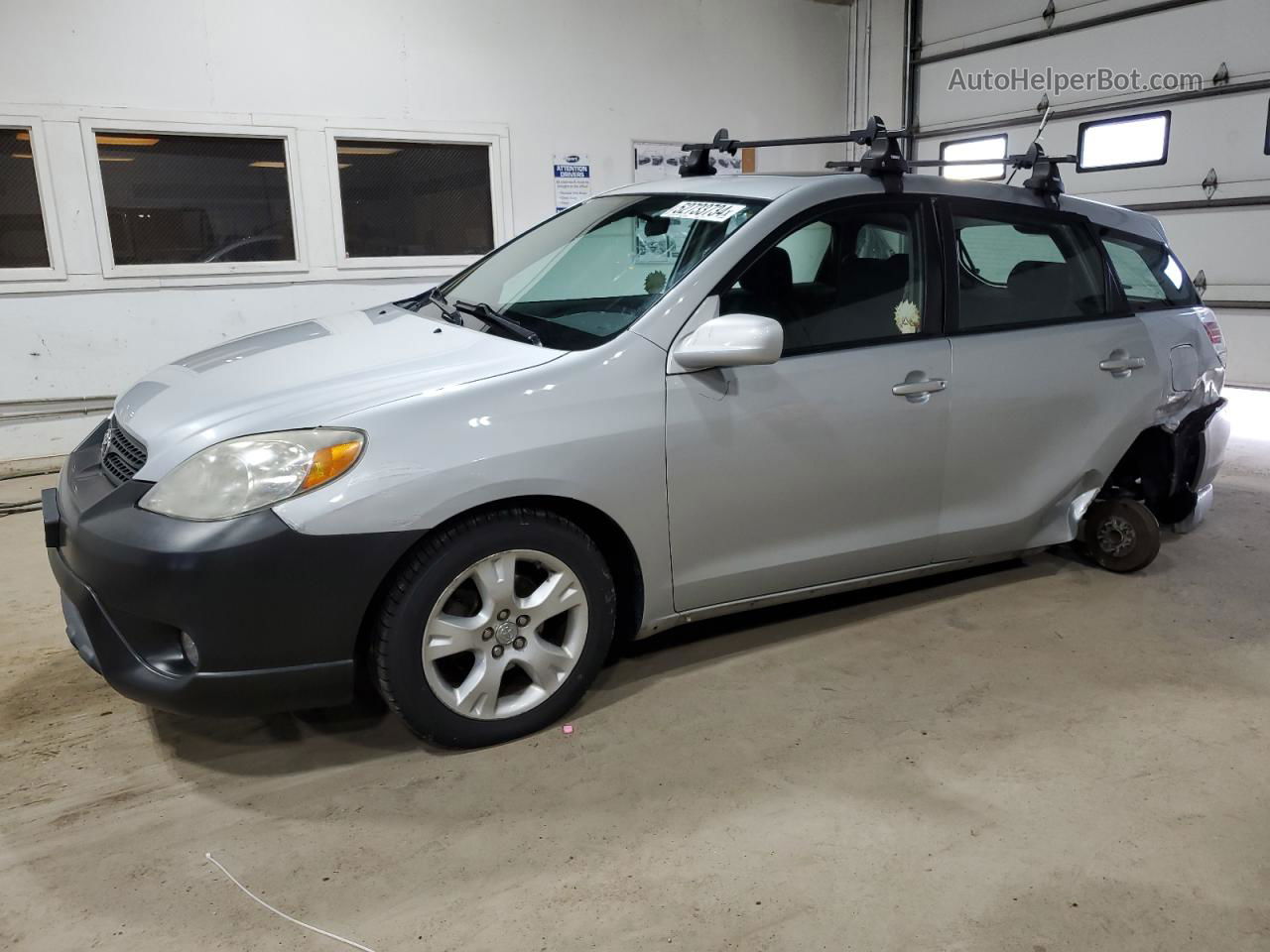 2008 Toyota Corolla Matrix Xr Silver vin: 2T1KR30E08C716085