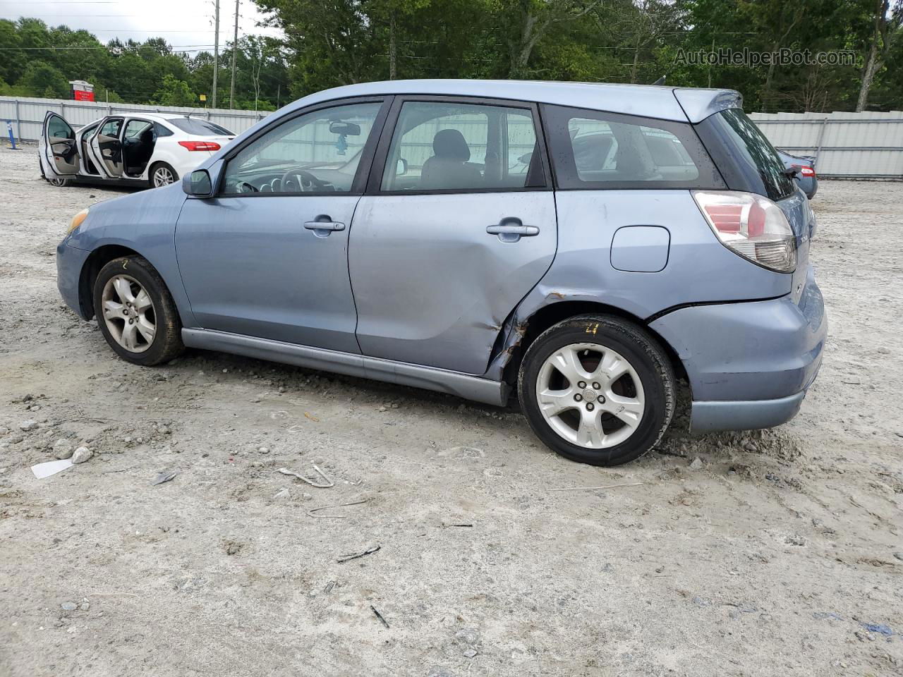 2005 Toyota Corolla Matrix Xr Blue vin: 2T1KR30E75C492843