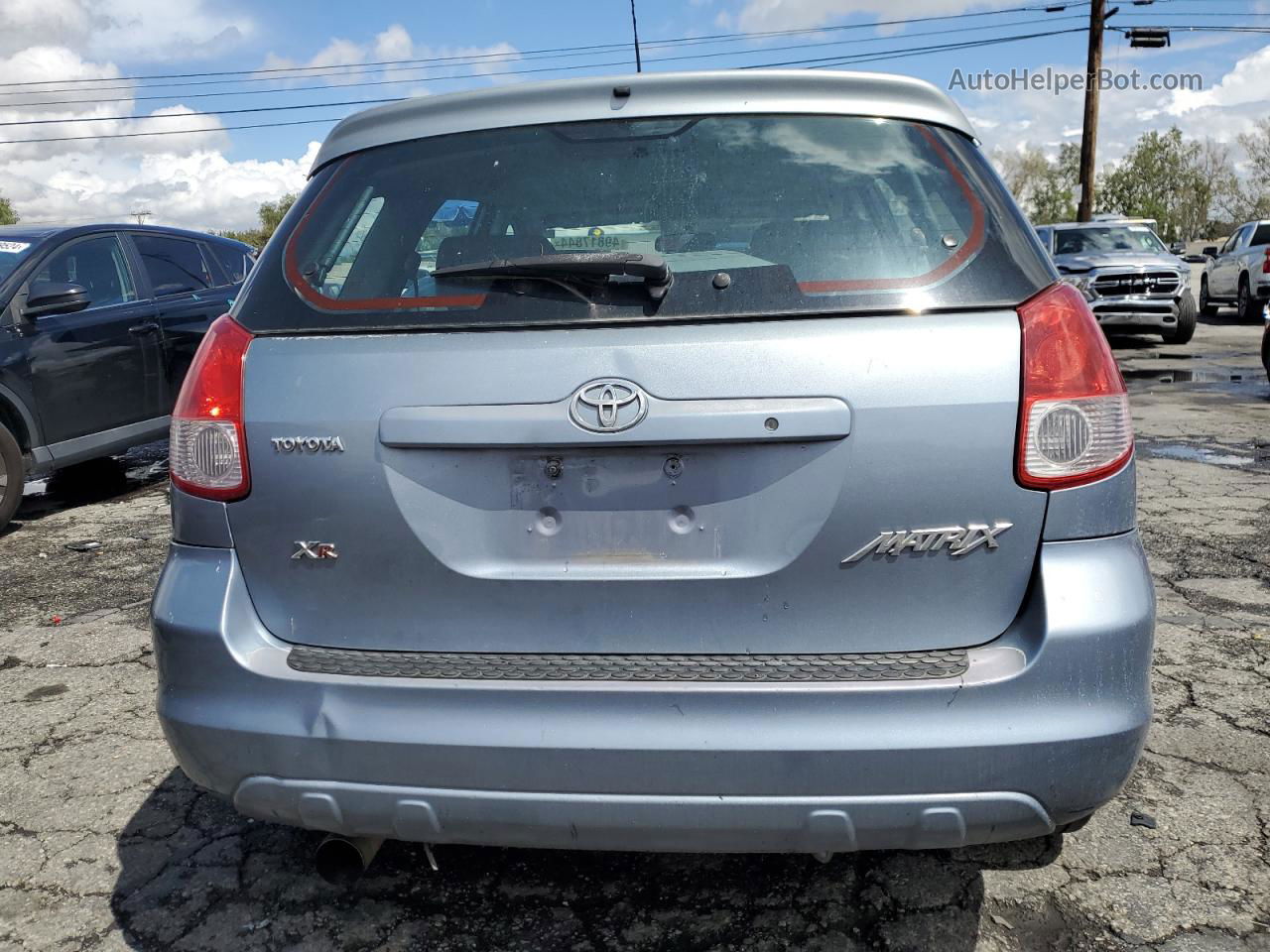 2004 Toyota Corolla Matrix Xr Blue vin: 2T1KR32E04C209159