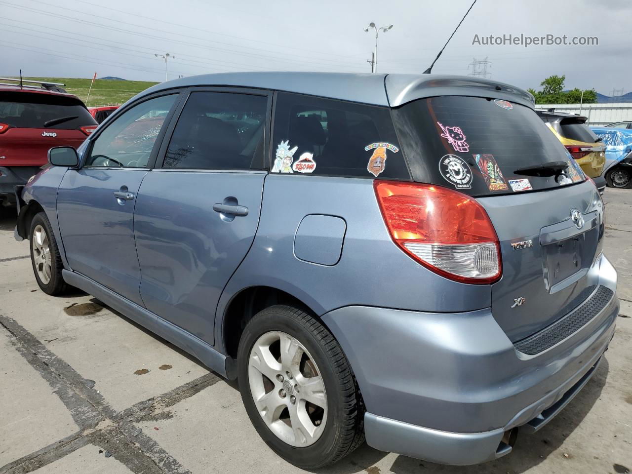 2004 Toyota Corolla Matrix Xr Blue vin: 2T1KR32E04C209288