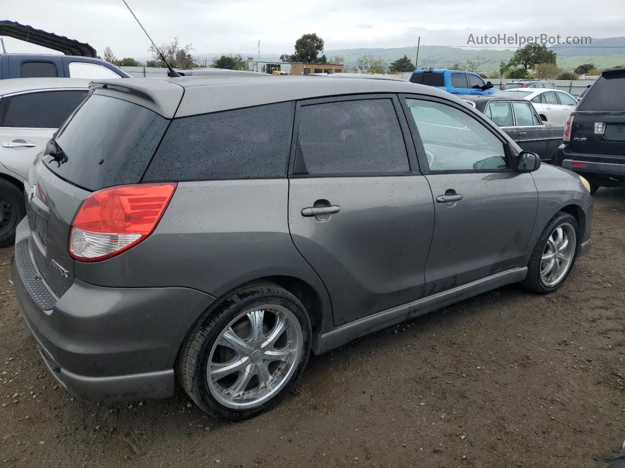 2004 Toyota Corolla Matrix Xr Gray vin: 2T1KR32E04C245210