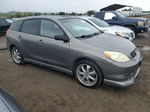 2004 Toyota Corolla Matrix Xr Gray vin: 2T1KR32E04C245210