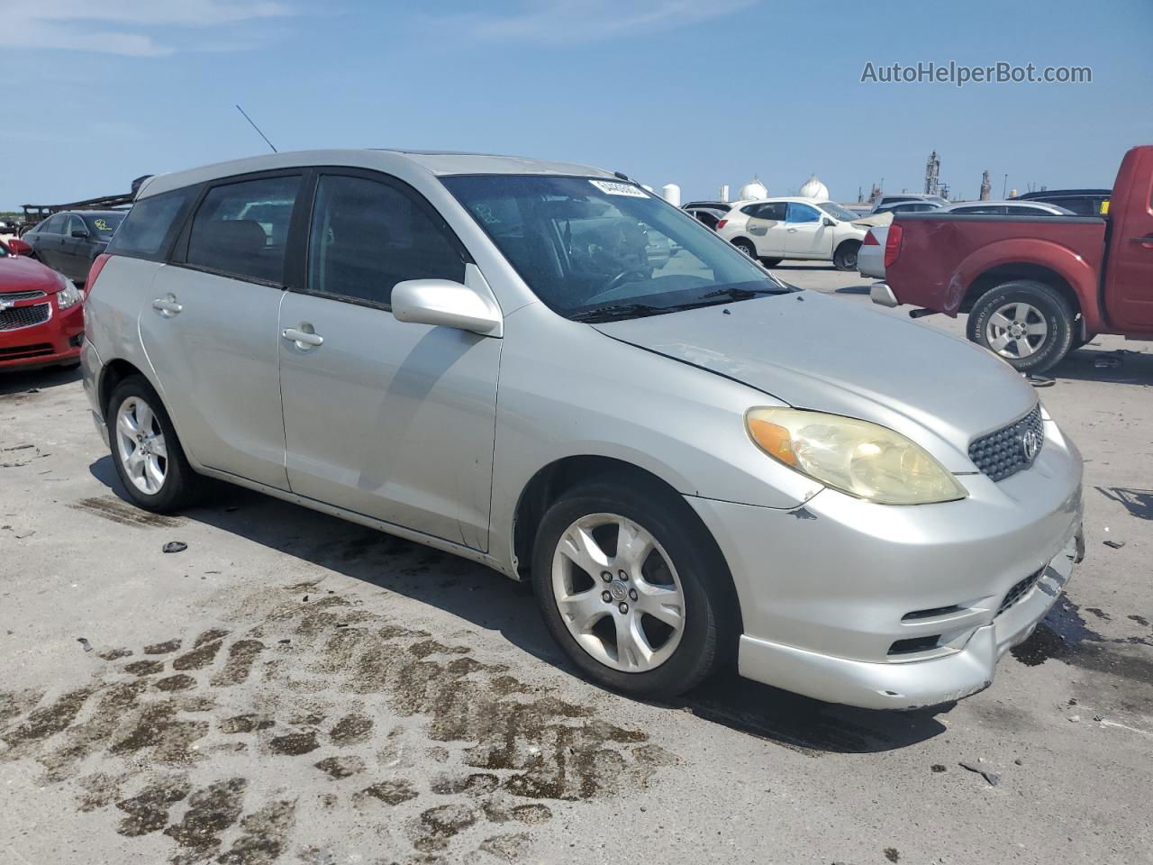 2004 Toyota Corolla Matrix Xr Gray vin: 2T1KR32E04C266090