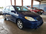 2004 Toyota Corolla Matrix Xr Blue vin: 2T1KR32E04C296884