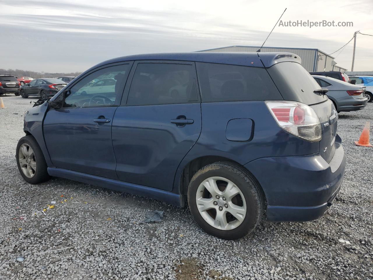 2005 Toyota Corolla Matrix Xr Blue vin: 2T1KR32E05C336866