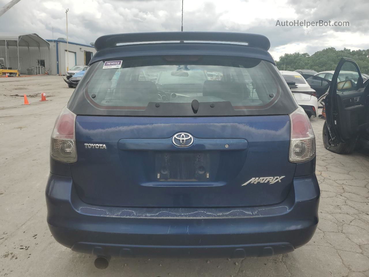 2005 Toyota Corolla Matrix Xr Blue vin: 2T1KR32E05C553169