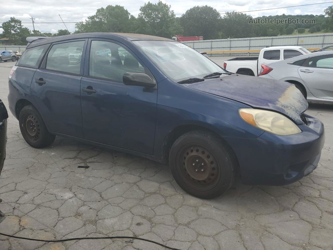 2005 Toyota Corolla Matrix Xr Blue vin: 2T1KR32E05C553169