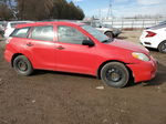 2008 Toyota Corolla Matrix Xr Red vin: 2T1KR32E08C701275