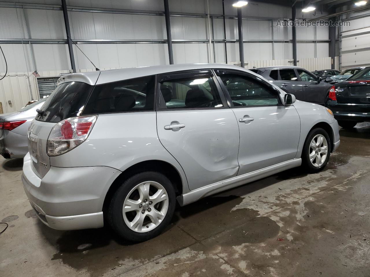 2008 Toyota Corolla Matrix Xr Silver vin: 2T1KR32E08C716648