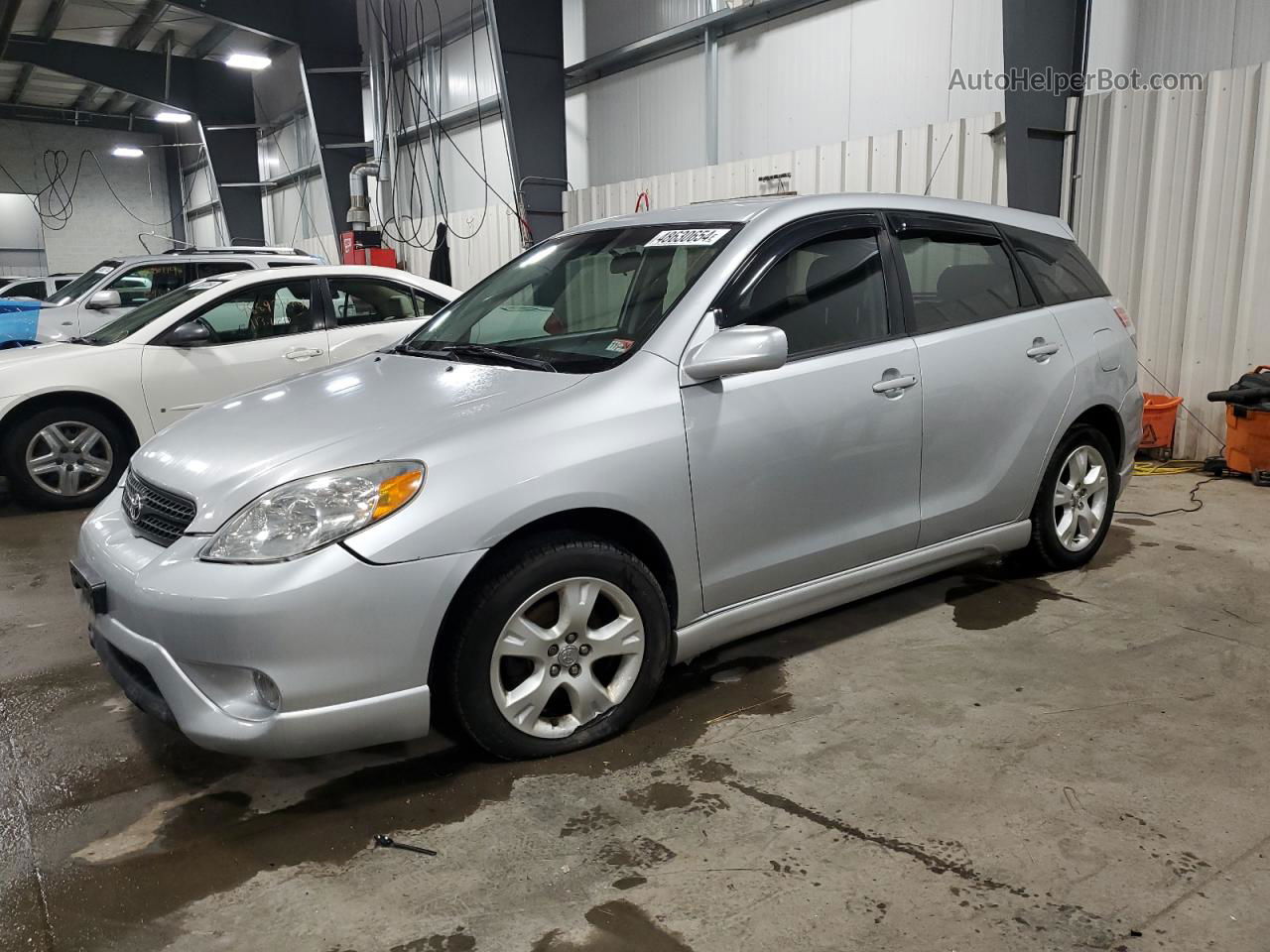 2008 Toyota Corolla Matrix Xr Silver vin: 2T1KR32E08C716648