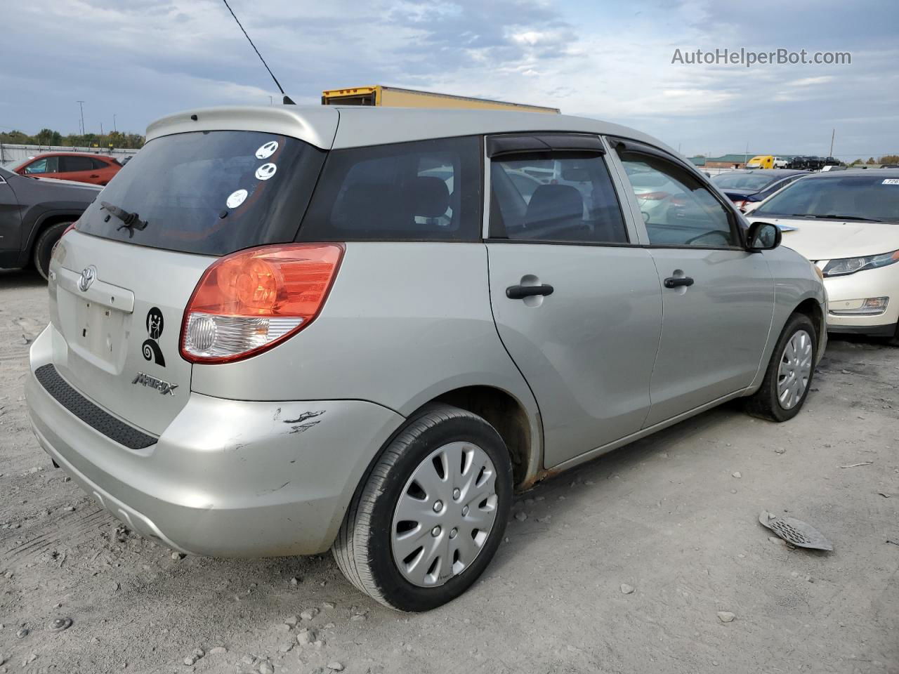 2003 Toyota Corolla Matrix Xr Silver vin: 2T1KR32E13C043250