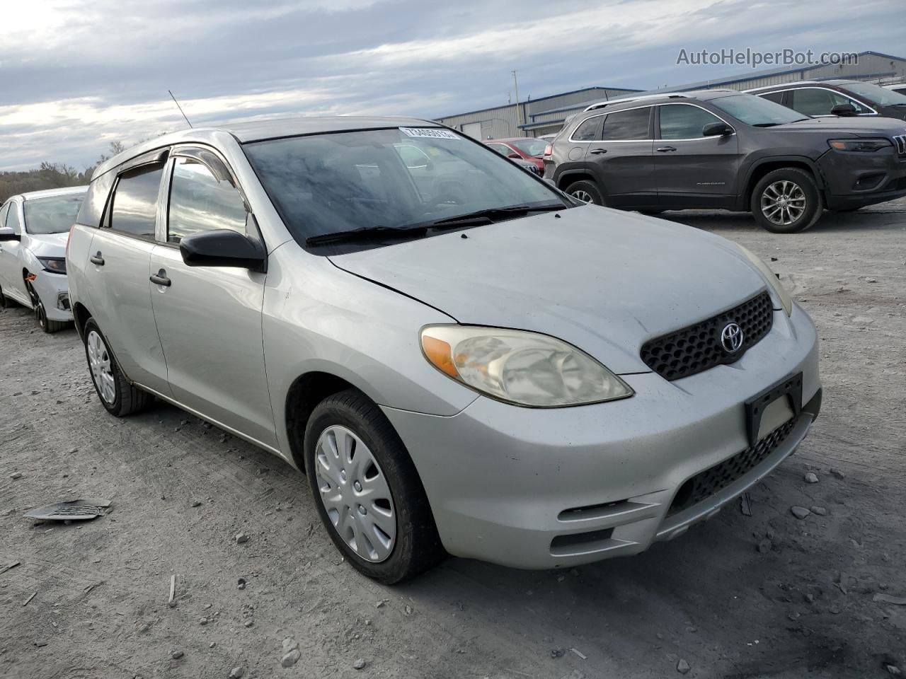 2003 Toyota Corolla Matrix Xr Silver vin: 2T1KR32E13C043250