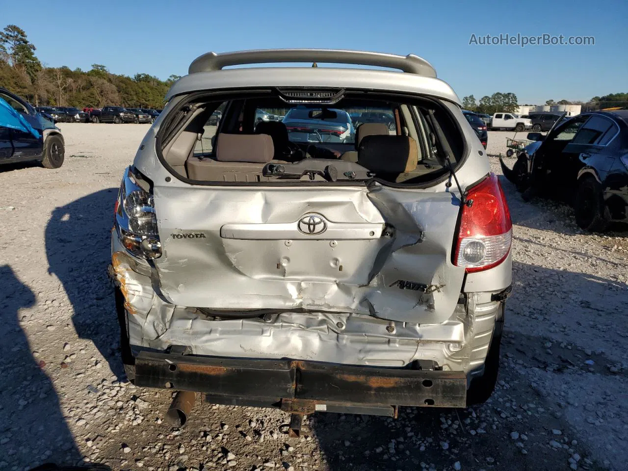 2004 Toyota Corolla Matrix Xr Silver vin: 2T1KR32E14C169254