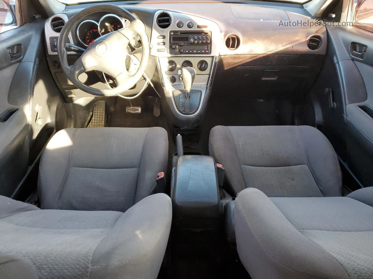 2004 Toyota Corolla Matrix Xr Silver vin: 2T1KR32E14C169254