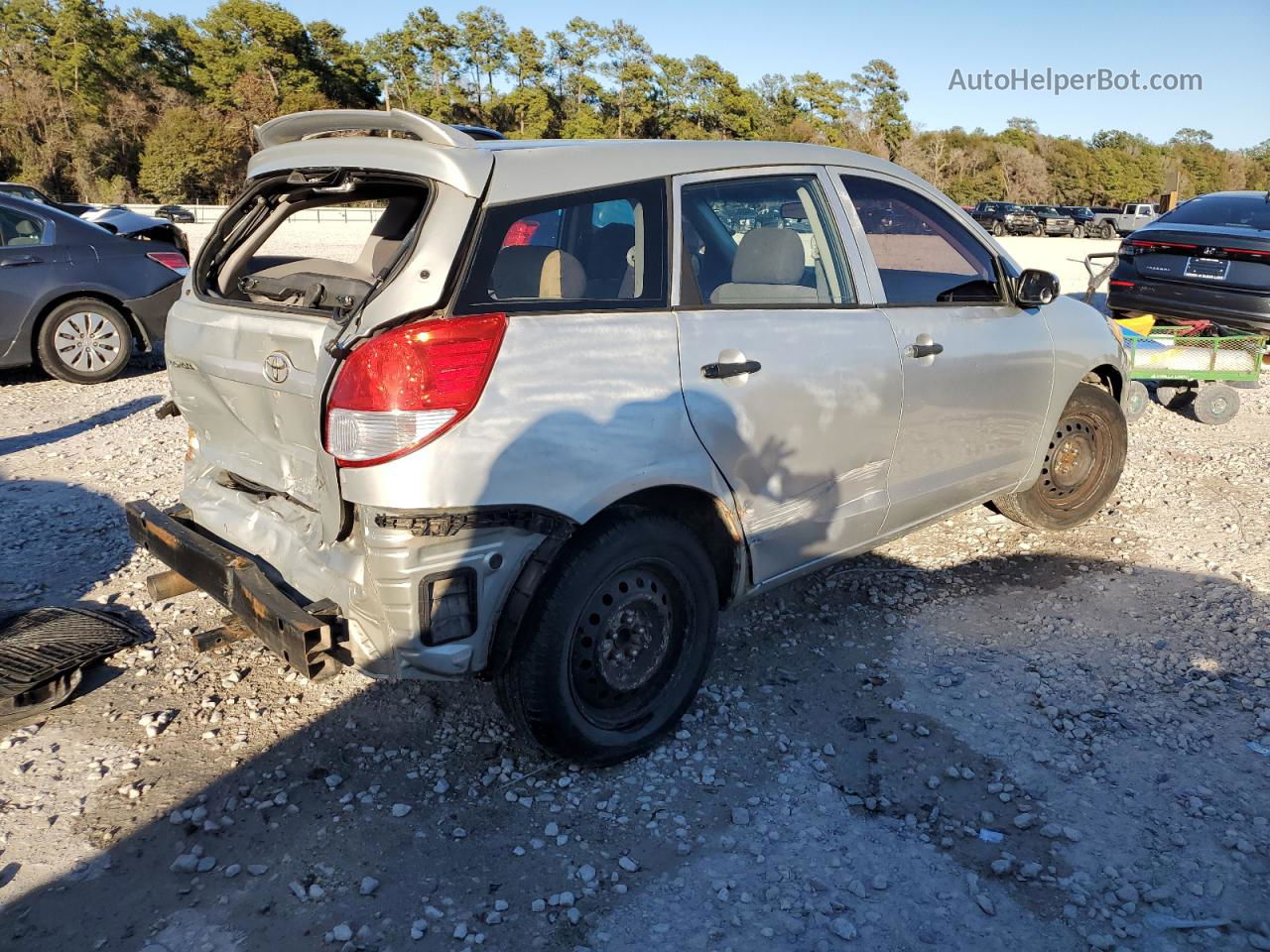 2004 Toyota Corolla Matrix Xr Silver vin: 2T1KR32E14C169254