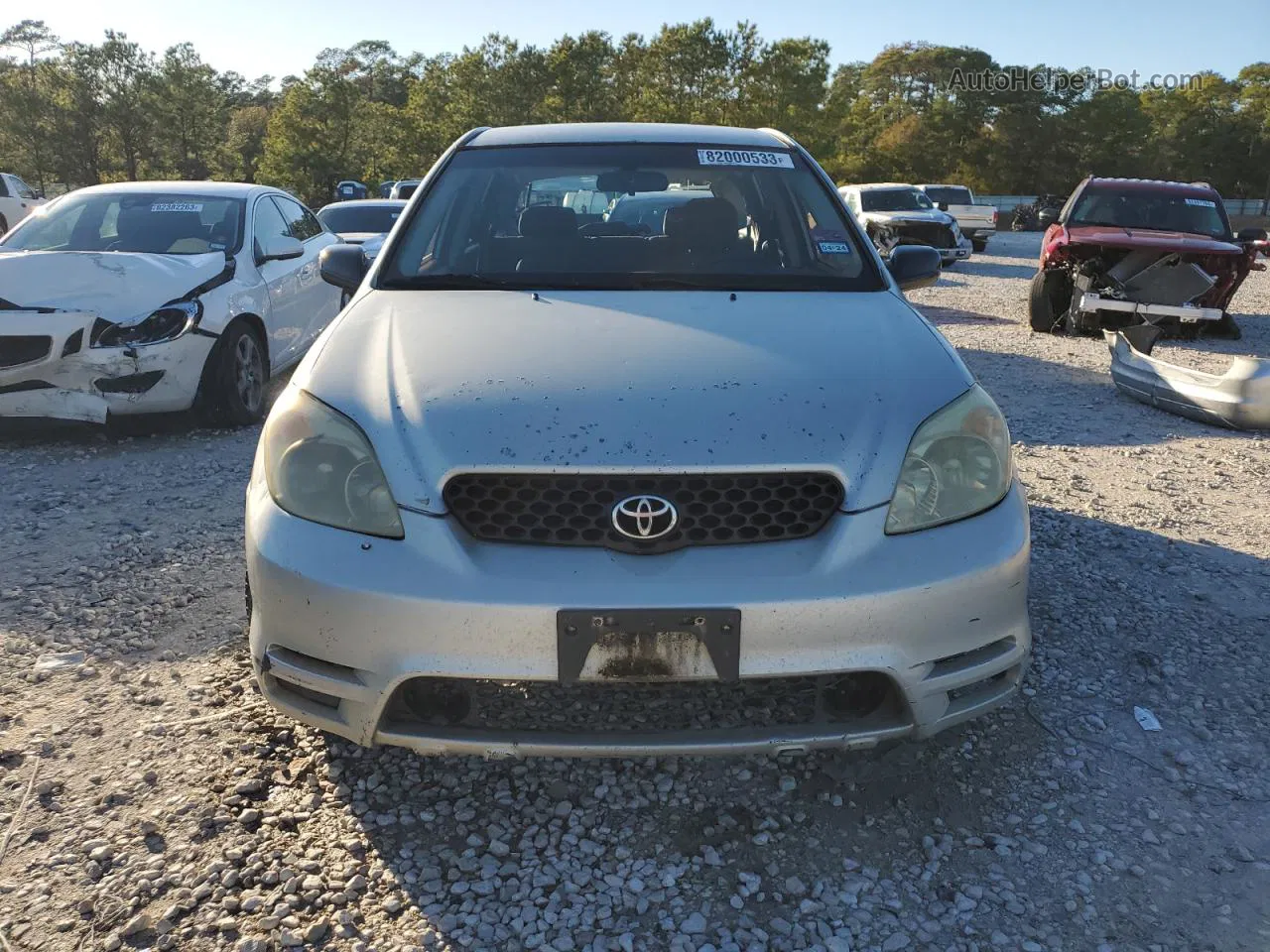 2004 Toyota Corolla Matrix Xr Silver vin: 2T1KR32E14C169254