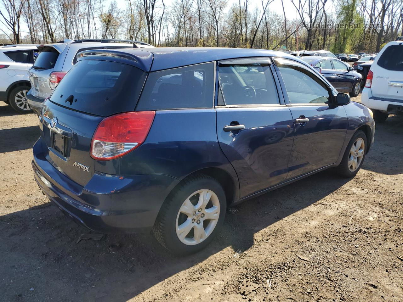 2004 Toyota Corolla Matrix Xr Синий vin: 2T1KR32E14C204553