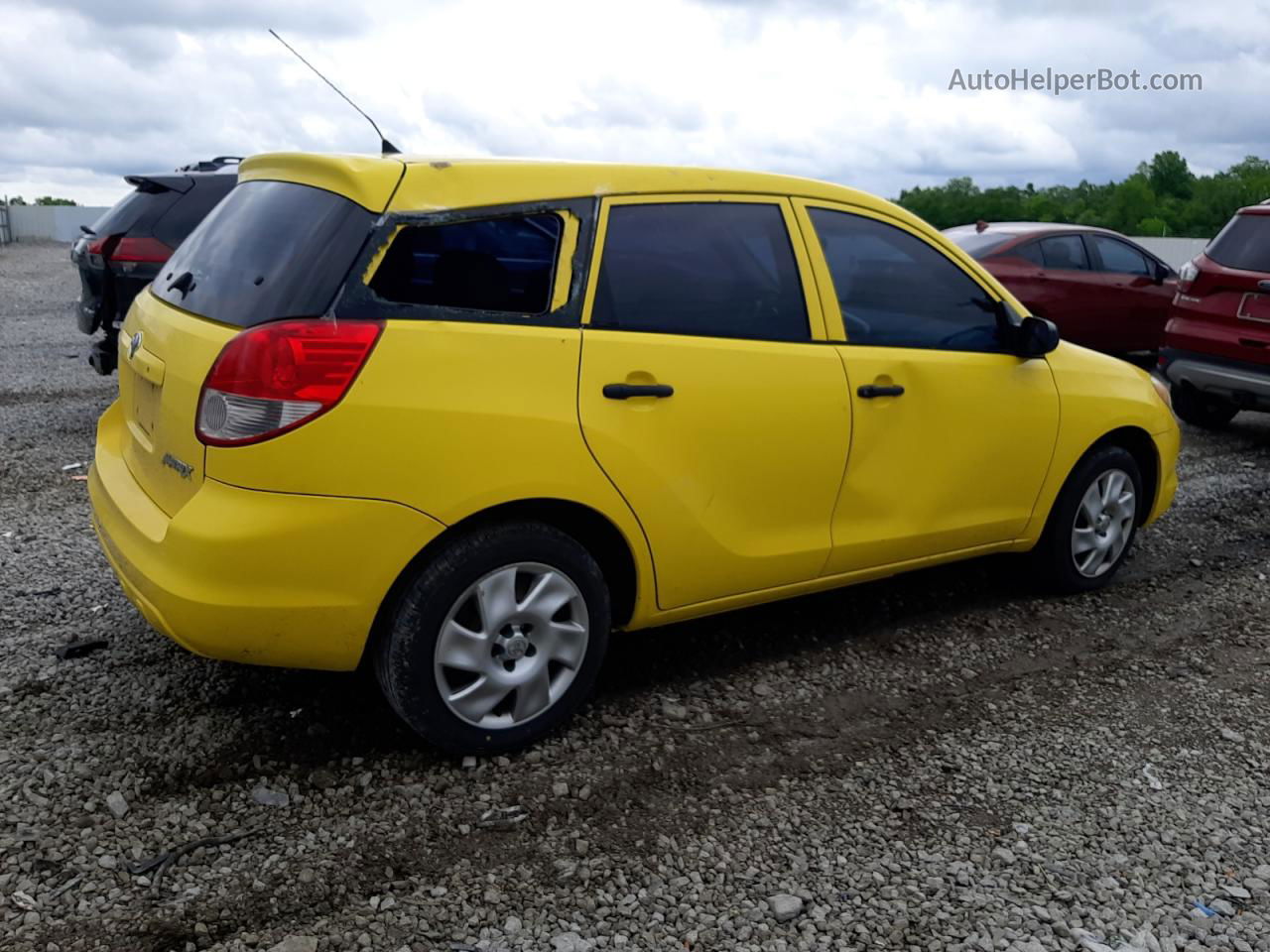 2004 Toyota Corolla Matrix Xr Yellow vin: 2T1KR32E14C215083