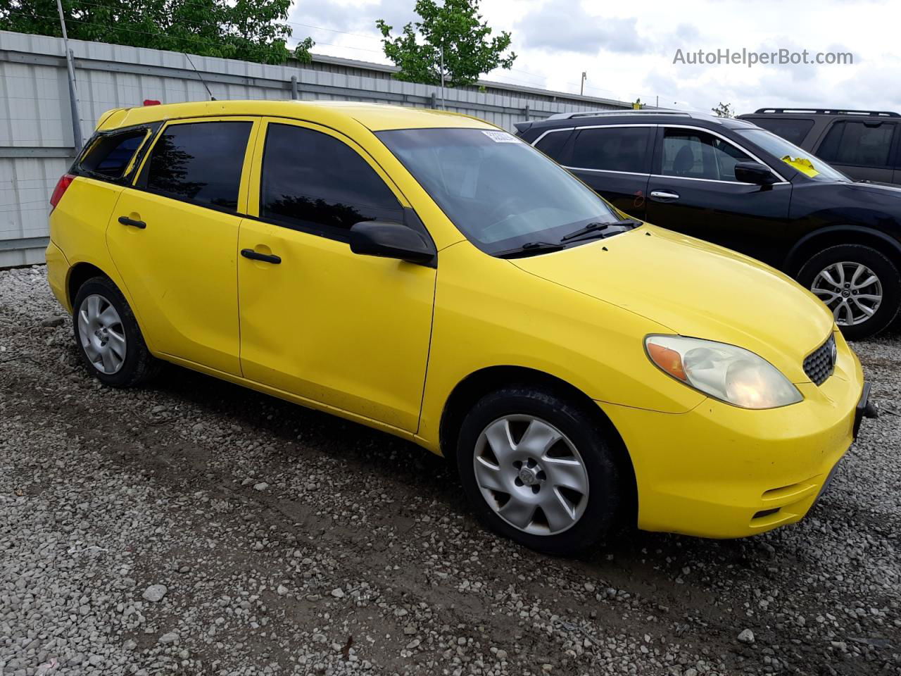 2004 Toyota Corolla Matrix Xr Yellow vin: 2T1KR32E14C215083