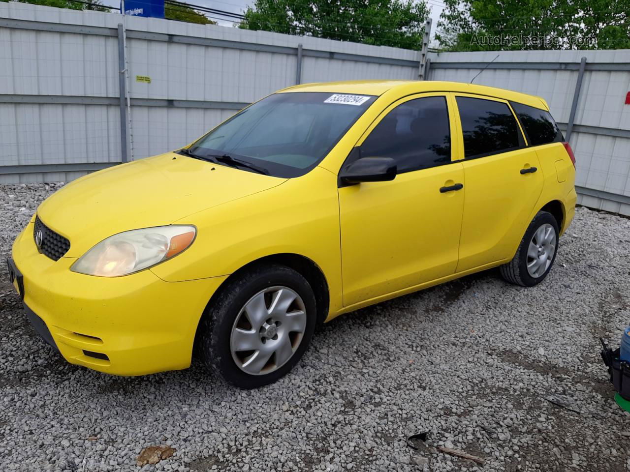 2004 Toyota Corolla Matrix Xr Yellow vin: 2T1KR32E14C215083