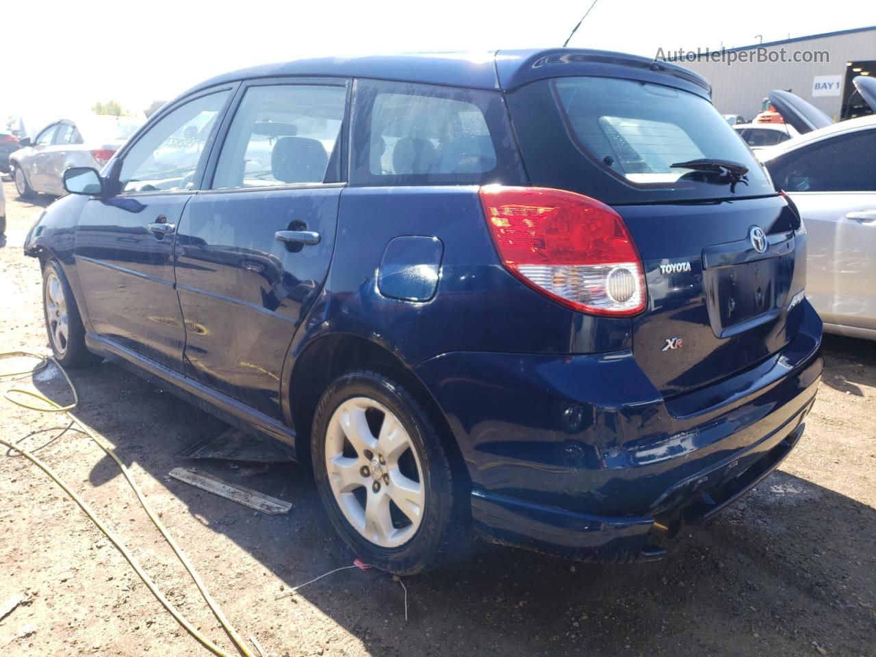 2004 Toyota Corolla Matrix Xr Blue vin: 2T1KR32E14C281102