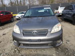 2005 Toyota Corolla Matrix Xr Gray vin: 2T1KR32E15C334334