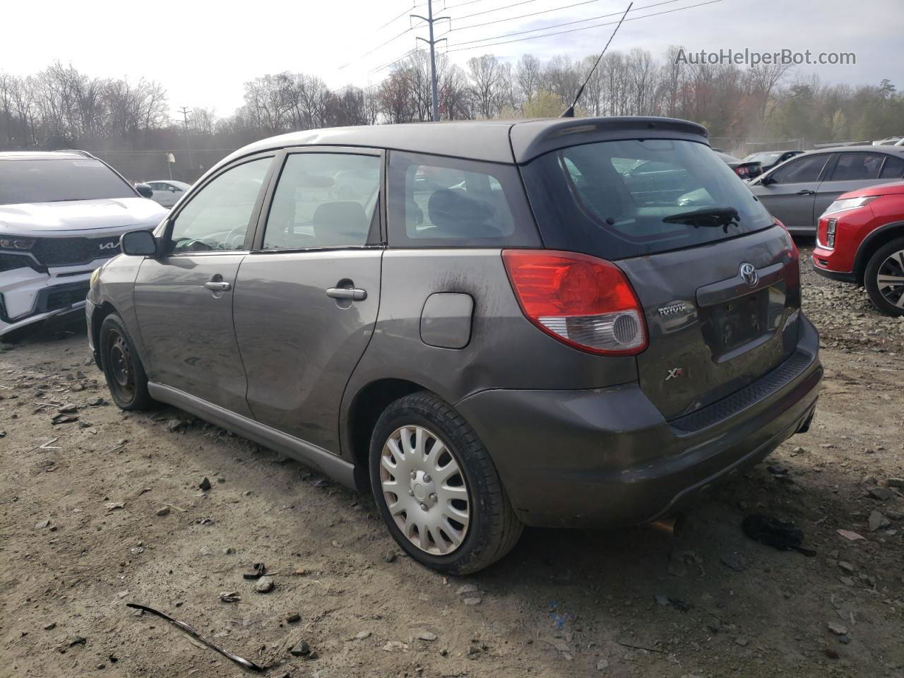 2005 Toyota Corolla Matrix Xr Gray vin: 2T1KR32E15C334334