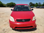 2003 Toyota Corolla Matrix Xr Red vin: 2T1KR32E23C046979