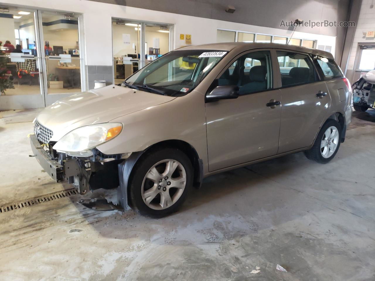 2003 Toyota Corolla Matrix Xr Beige vin: 2T1KR32E23C110471