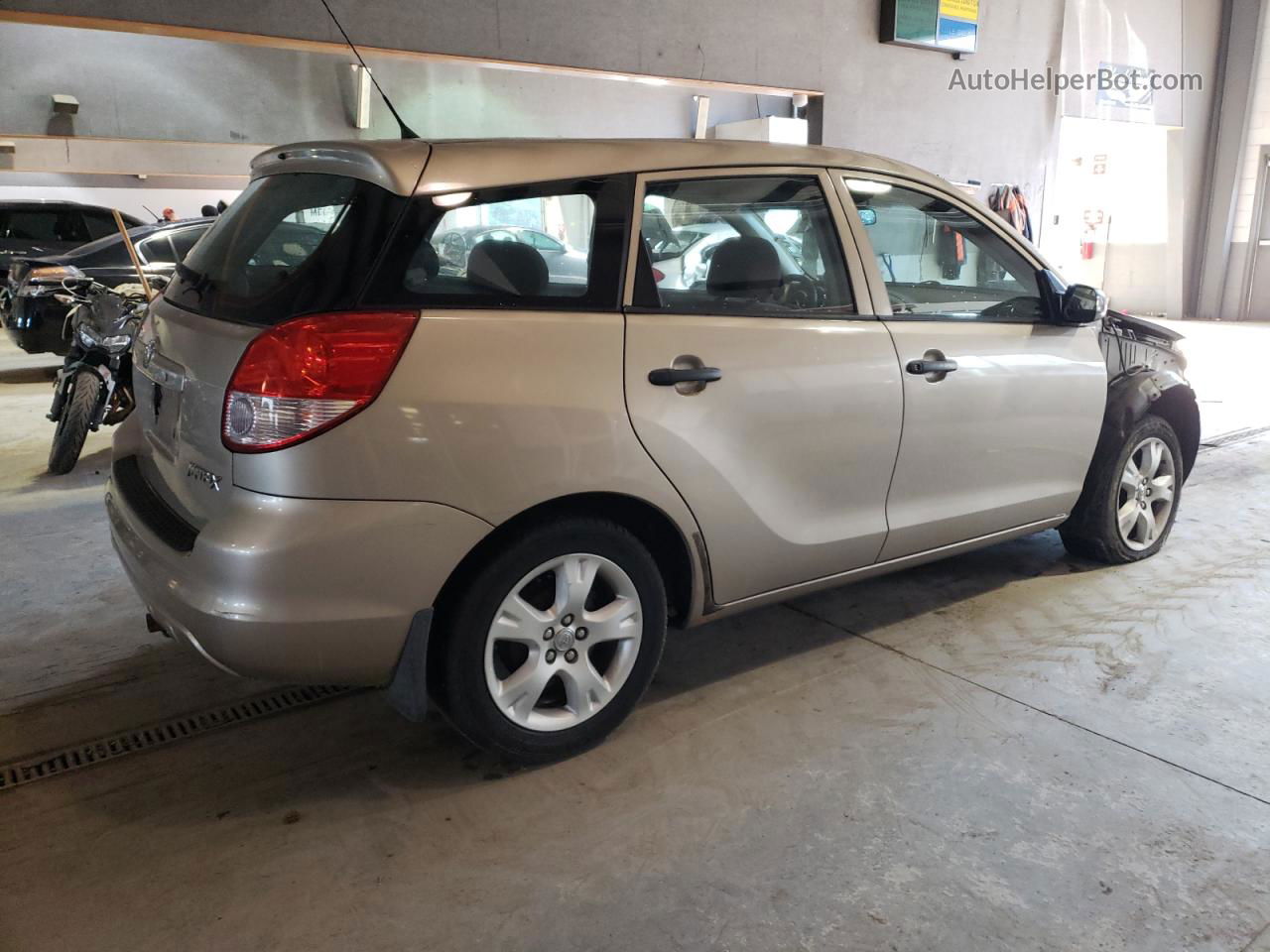 2003 Toyota Corolla Matrix Xr Beige vin: 2T1KR32E23C110471