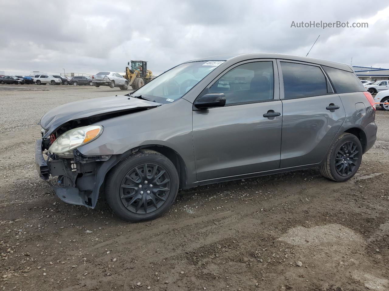 2004 Toyota Corolla Matrix Xr Gray vin: 2T1KR32E24C316004