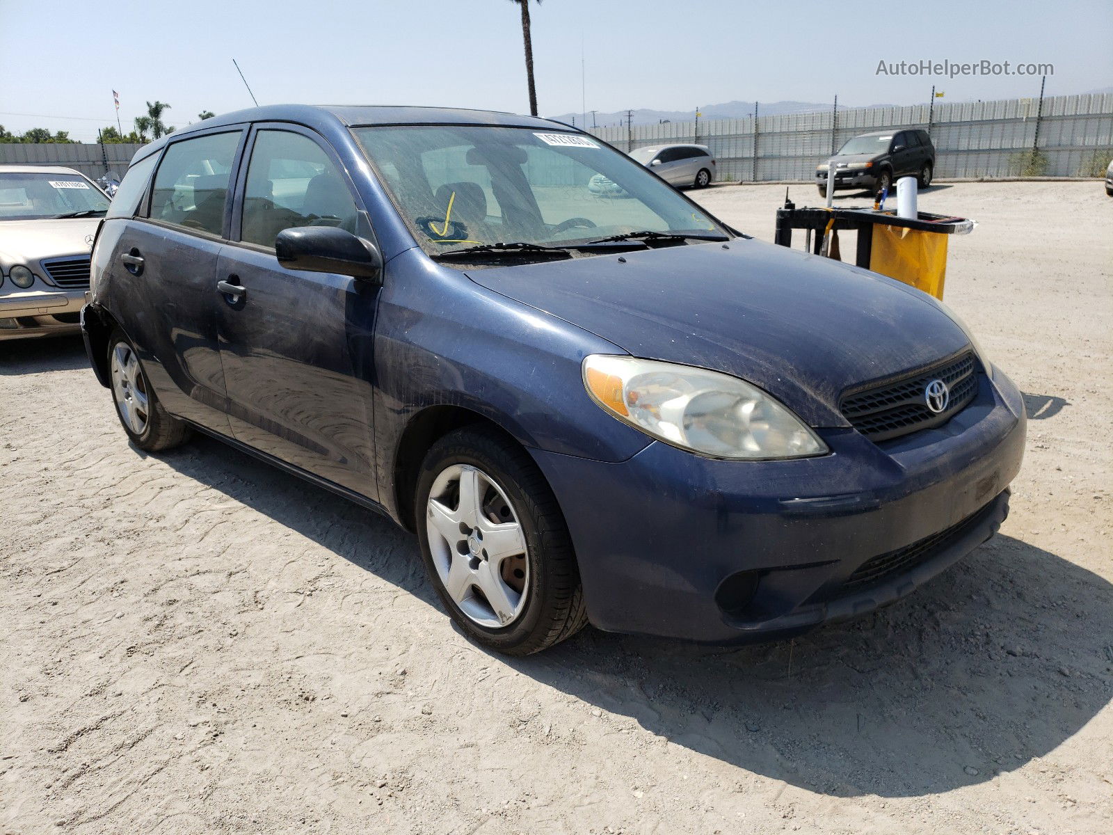 2005 Toyota Corolla Matrix Xr Blue vin: 2T1KR32E25C426648