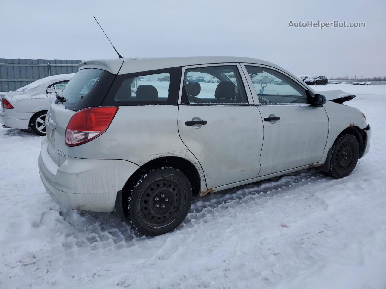 2003 Toyota Corolla Matrix Xr Silver vin: 2T1KR32E33C702655