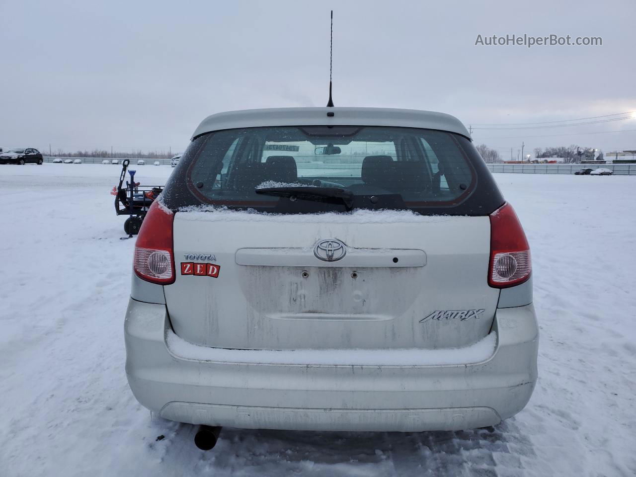 2003 Toyota Corolla Matrix Xr Silver vin: 2T1KR32E33C702655