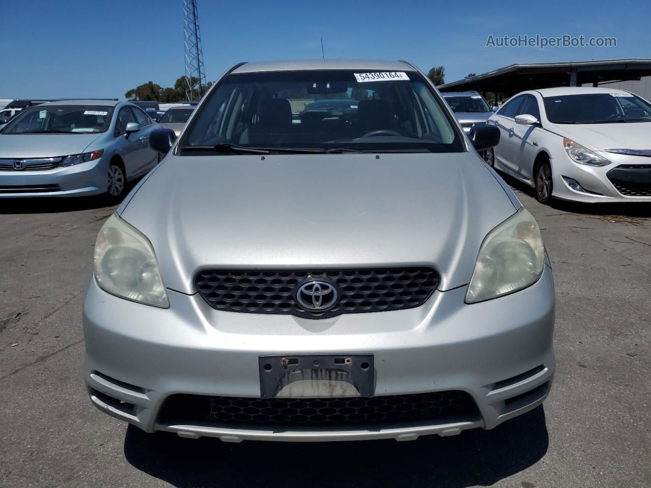 2004 Toyota Corolla Matrix Xr Silver vin: 2T1KR32E34C200889