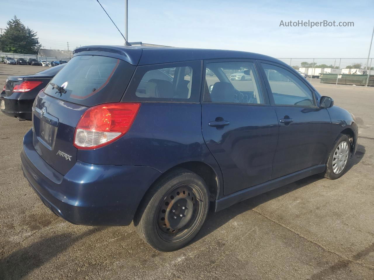 2004 Toyota Corolla Matrix Xr Blue vin: 2T1KR32E34C218034