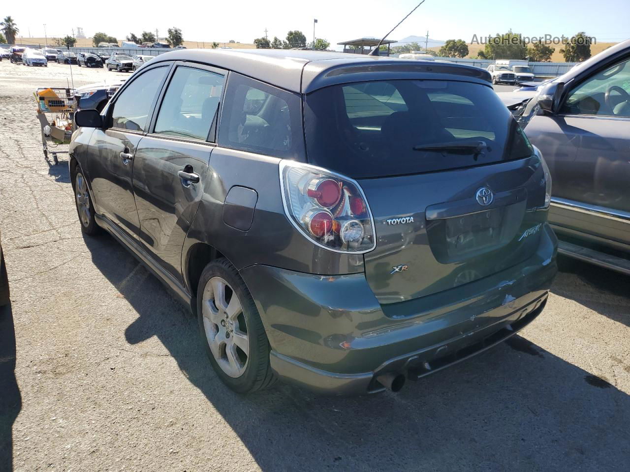 2004 Toyota Corolla Matrix Xr Gray vin: 2T1KR32E34C297852