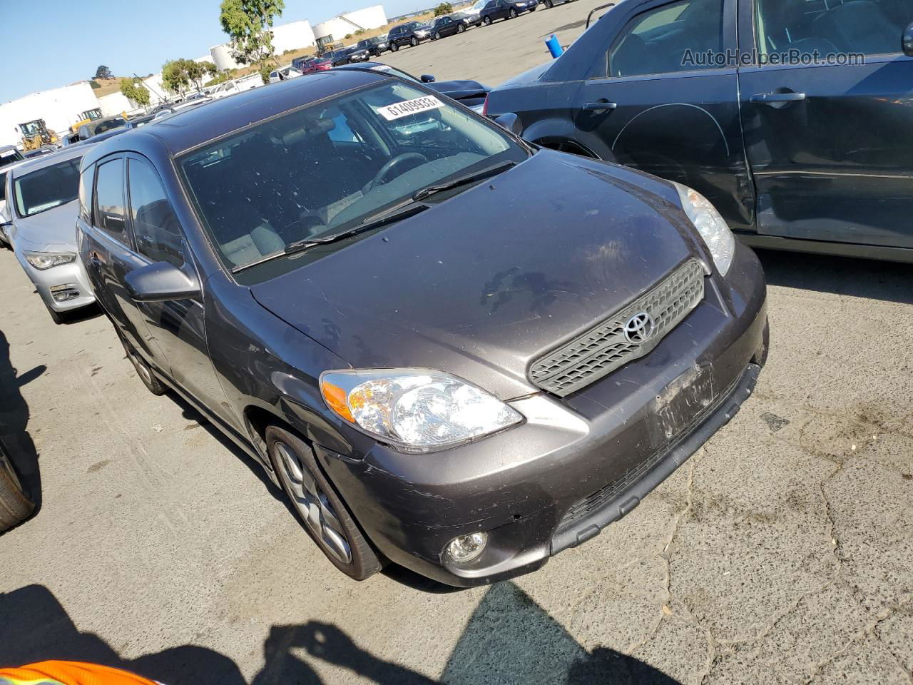 2004 Toyota Corolla Matrix Xr Gray vin: 2T1KR32E34C297852