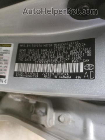 2005 Toyota Corolla Matrix Xr Silver vin: 2T1KR32E35C378819