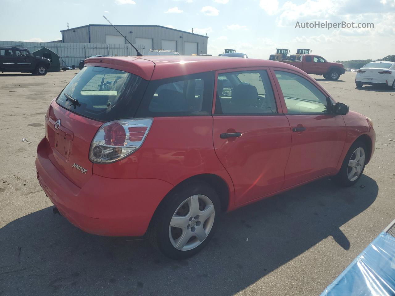 2008 Toyota Corolla Matrix Xr Red vin: 2T1KR32E38C719947