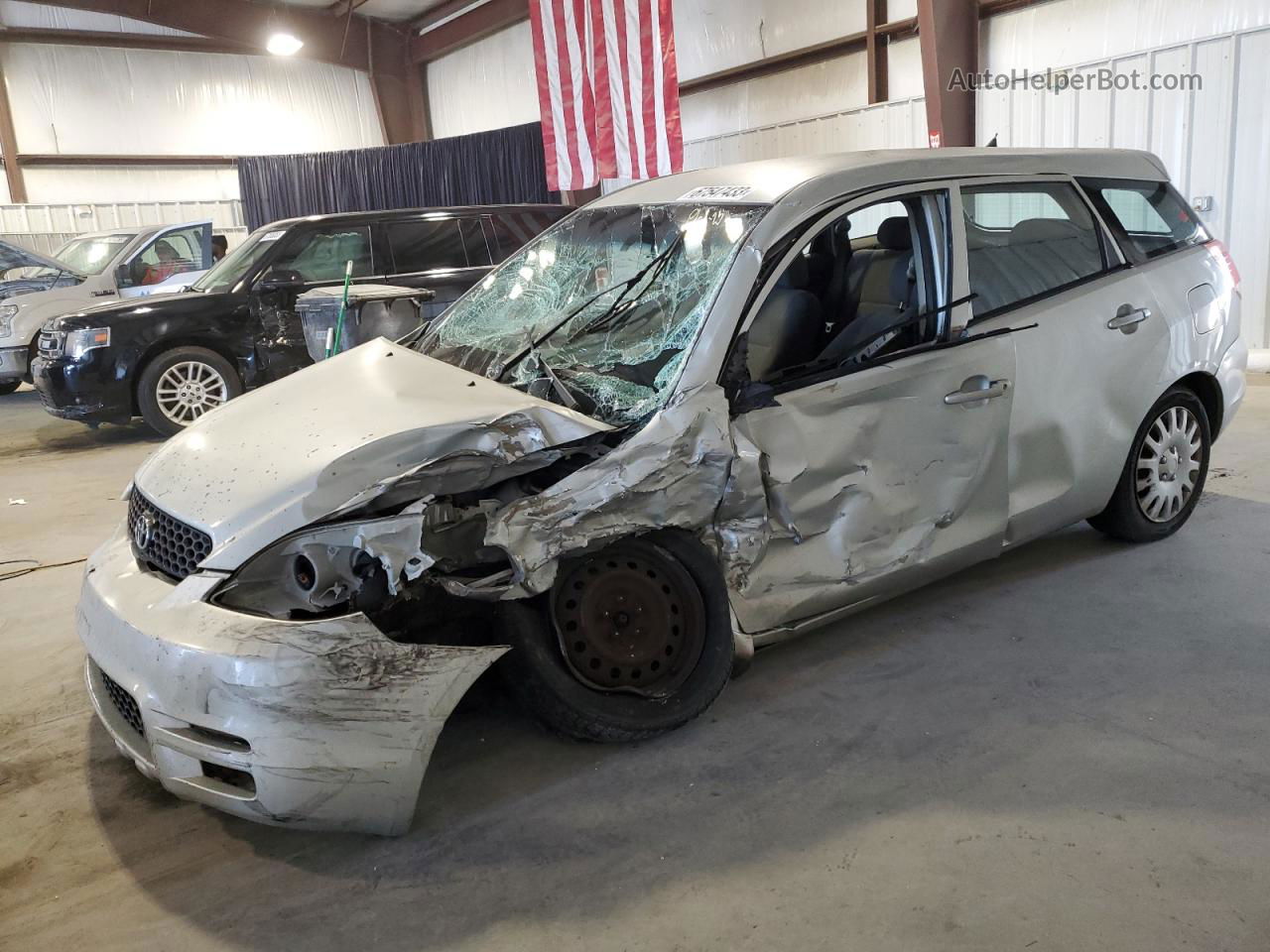 2003 Toyota Corolla Matrix Xr Silver vin: 2T1KR32E43C042352