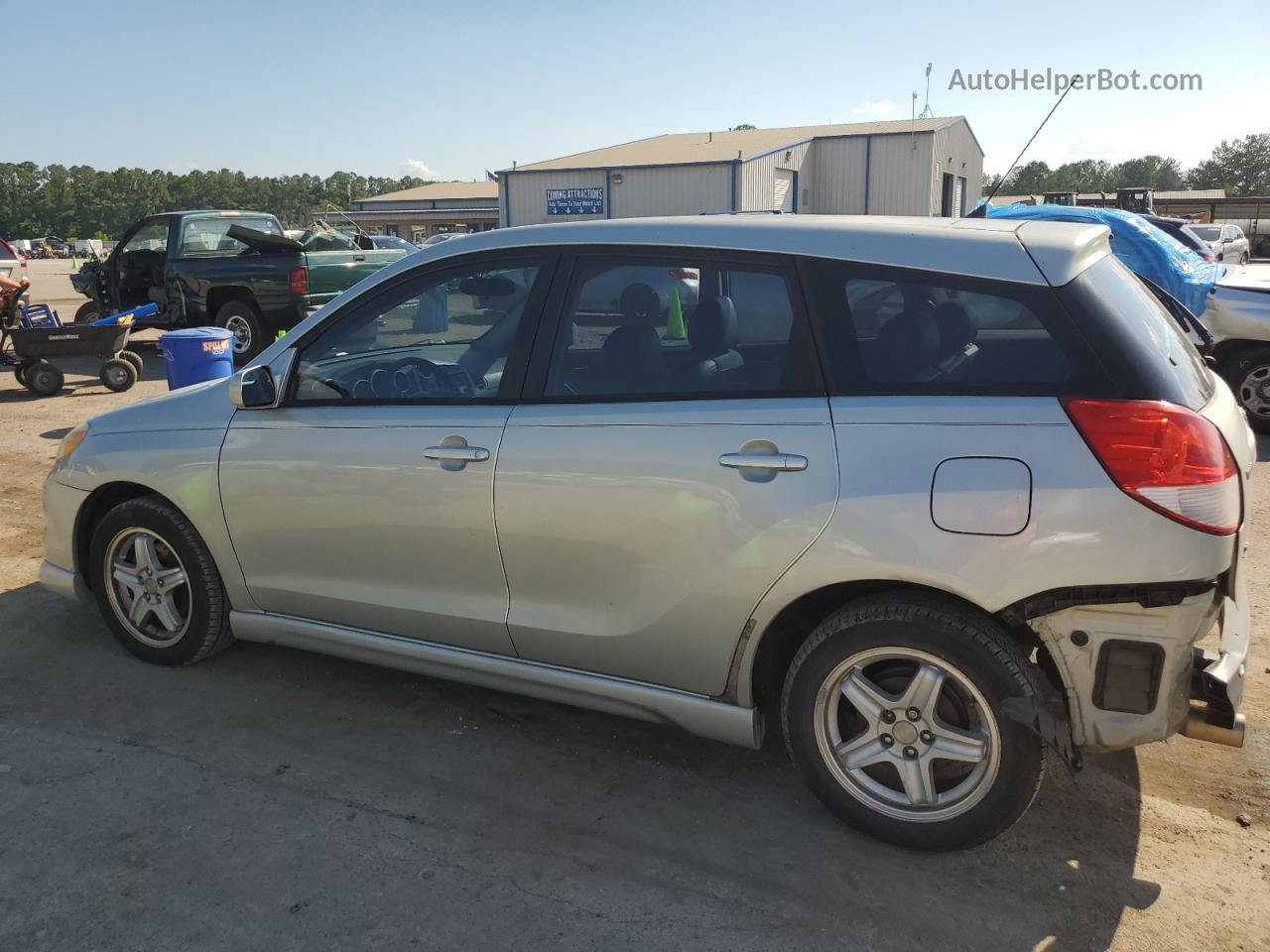 2003 Toyota Corolla Matrix Xr Silver vin: 2T1KR32E43C073231