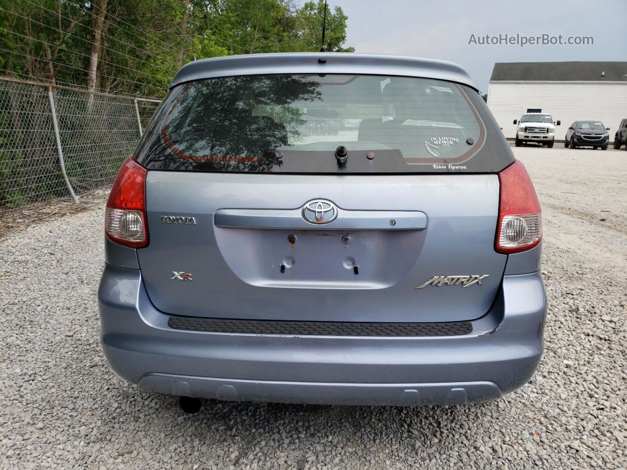 2003 Toyota Corolla Matrix Xr Blue vin: 2T1KR32E43C099442