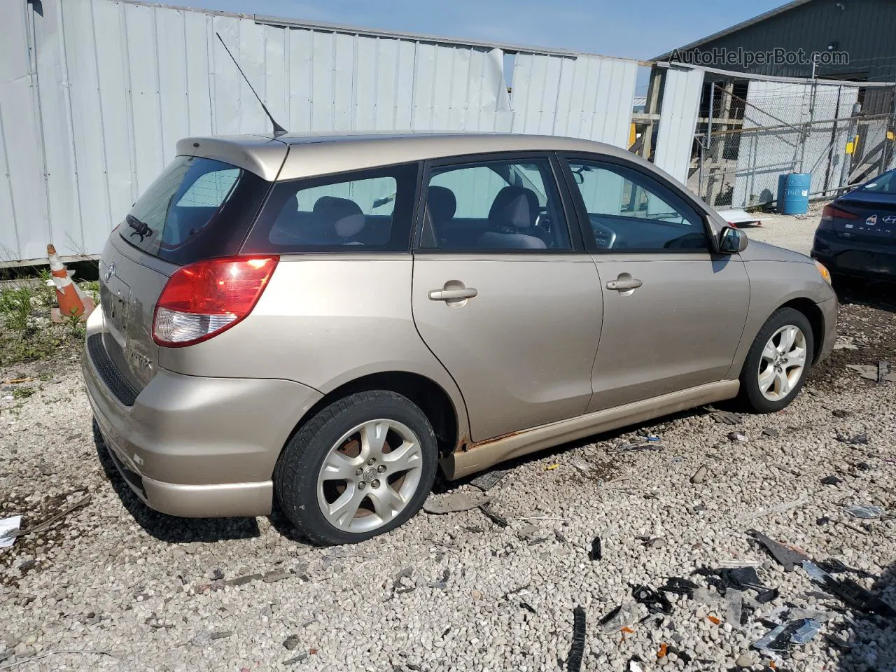 2003 Toyota Corolla Matrix Xr Gold vin: 2T1KR32E43C155993