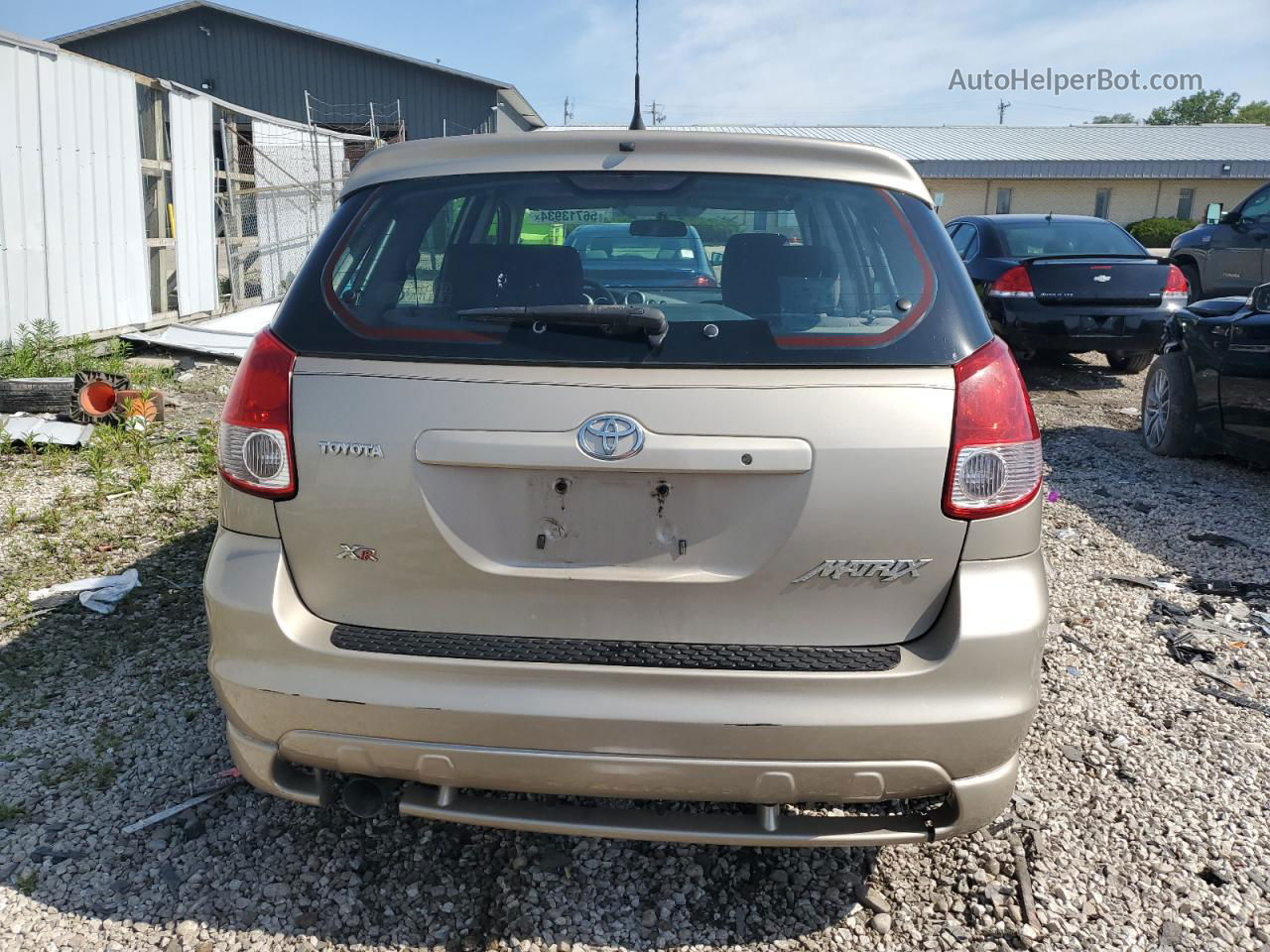 2003 Toyota Corolla Matrix Xr Gold vin: 2T1KR32E43C155993