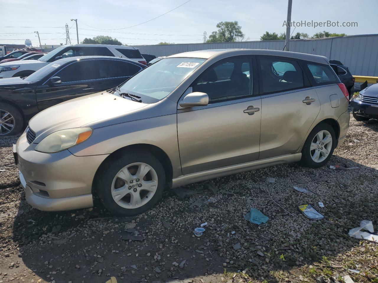 2003 Toyota Corolla Matrix Xr Gold vin: 2T1KR32E43C155993