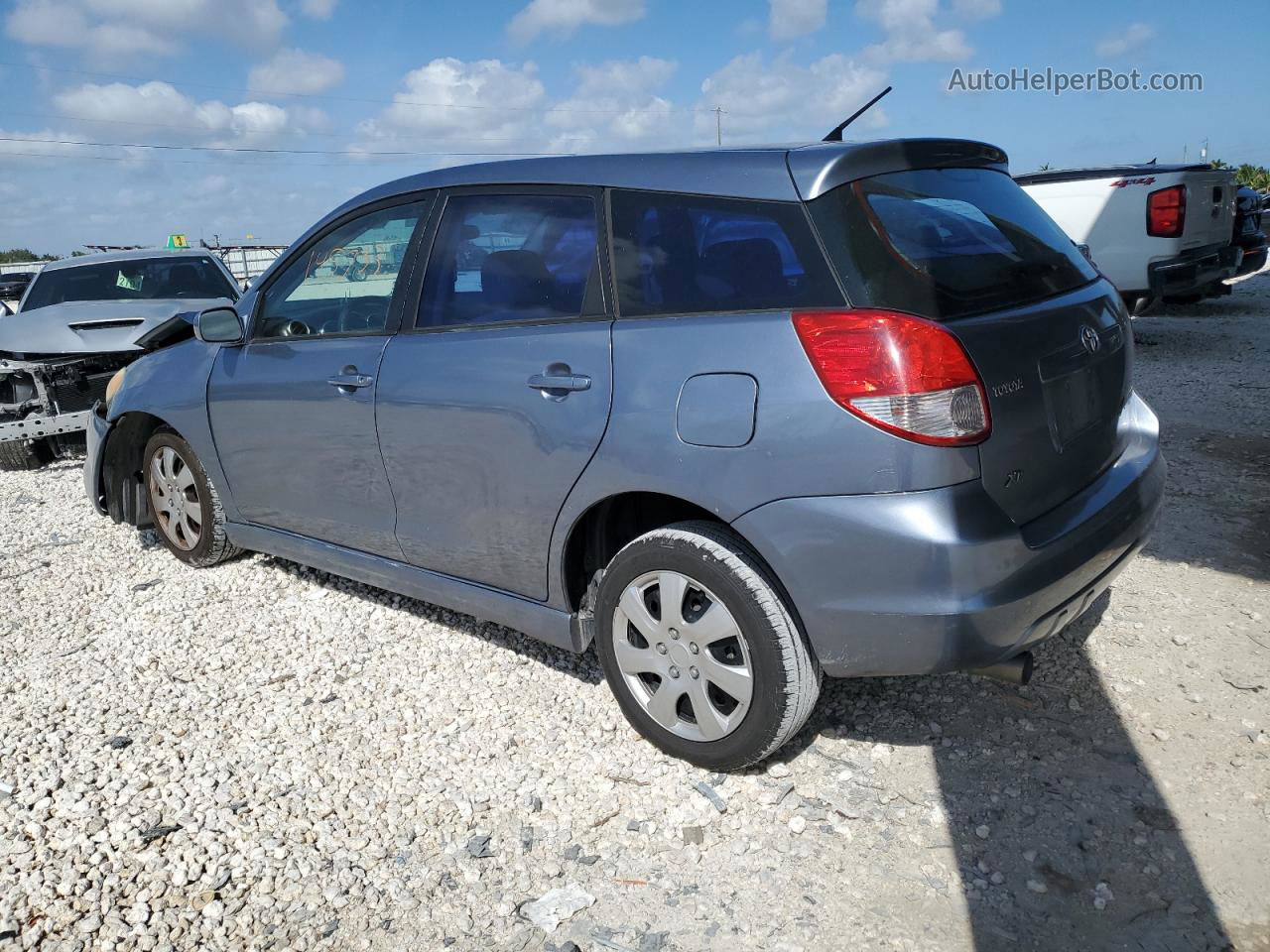 2004 Toyota Corolla Matrix Xr Blue vin: 2T1KR32E44C277531